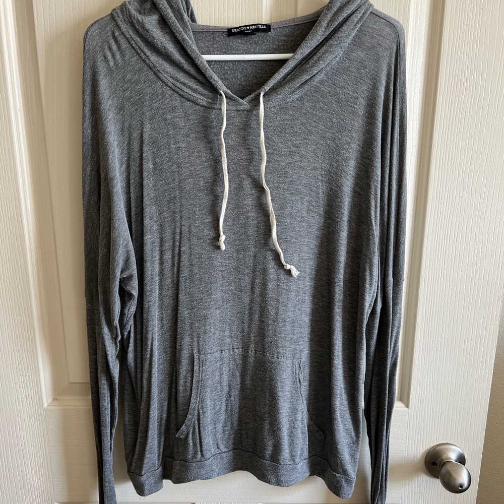Brandy Melville Gray Hoodie